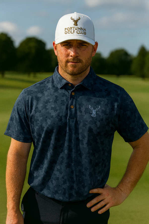 PGC Foot Joy Navy Camo Polo