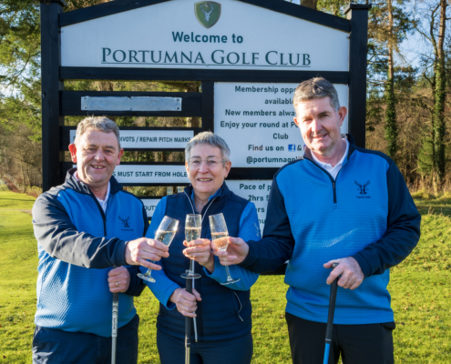 James O'Meara, Georgina Chambers and Dermot O'Brien Drive in Jan 26